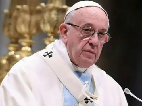 Pope calls for an end to West Bank violence against Palestinians