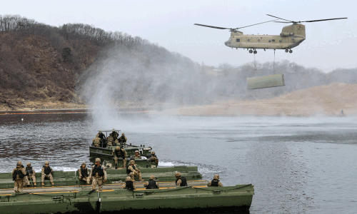 Trump orders Pentagon to cut back military exercises with South Korea
