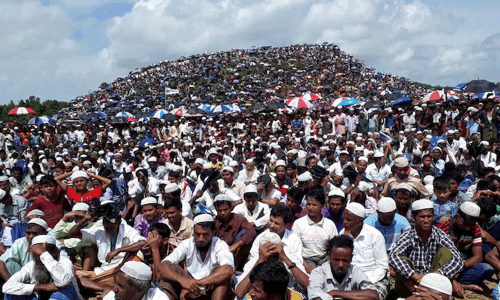 Myanmar confirms nearly 309,000 Rohingya in Bangladesh, says security issues delaying repatriation