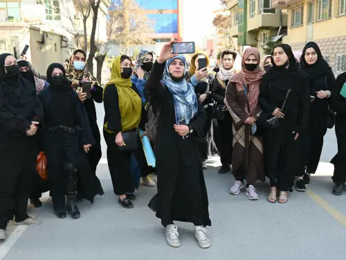 Women's share of Afghan labour market shrinks to 5% under Taliban, UN says