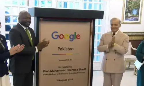 PM welcomes US tech giant: Google inaugurates first Pakistan office