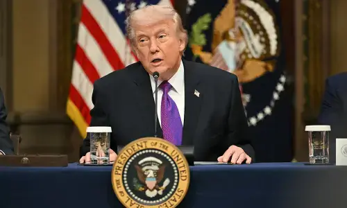 Trump says no Iran talks planned, claims Hormuz &lsquo;new US territory&rsquo;