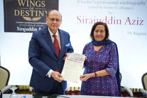 Sirajuddin Aziz, Lightstone Publishers sign deal for memoirs Wings of Destiny