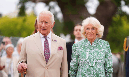 Queen Camilla says it was difficult to keep King Charles' cancer diagnosis private