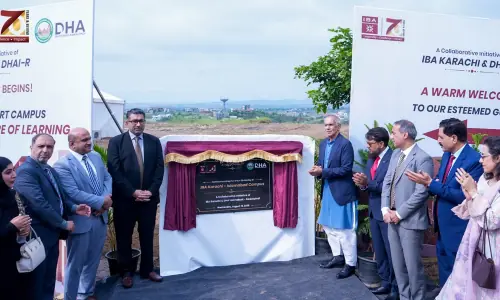 Groundbreaking of IBA Karachi – Islamabad campus Groundbreaking of IBA Karachi – Islamabad campus