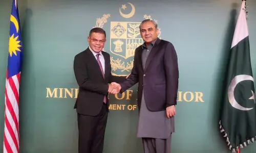 Pakistan, Malaysia agree to boost cooperation against terrorism, narcotics, cybercrime