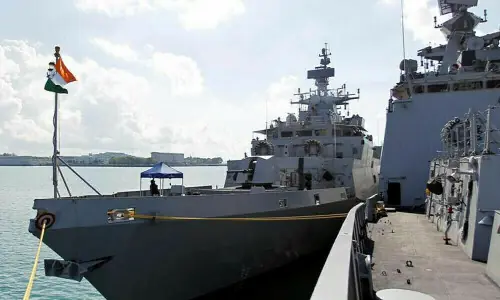 Search continues for 22 after bulk carrier sinks off India