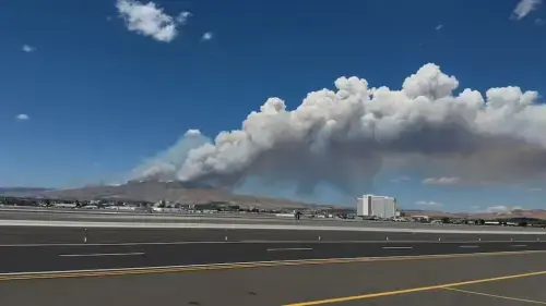 Tens of thousands ordered to evacuate in Nevada as fire threatens Reno