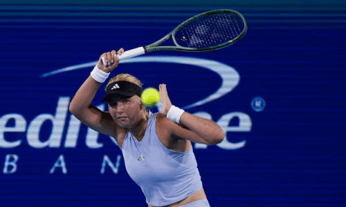 Clara Tauson tops Ekaterina Alexandrova in 2nd round at Monterrey