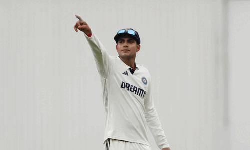 India captain Gill puts positive spin on drawn Colombo Test
