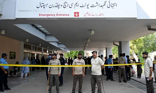 PIMS fire: Executive Director Imran Sikandar among eight suspended