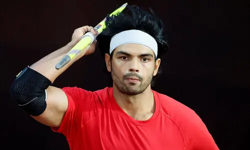 India's Neeraj Chopra out for season with ankle injury India's Neeraj Chopra out for season with ankle injury