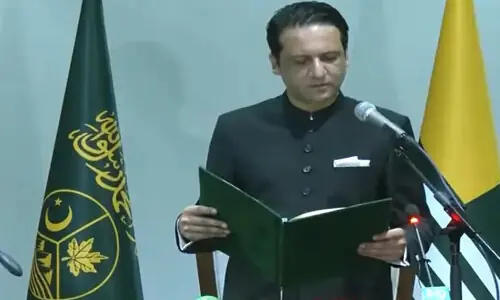 AJK PM vows to restore routes, internet within two days