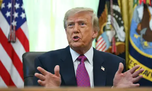 Trump says Iran's Kharg is being 'blown to smithereens, but gives no details