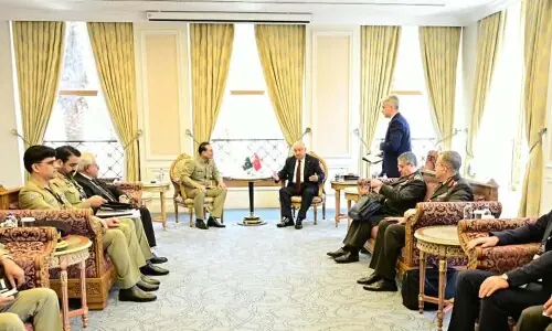 Turkish defence minister meets CDF