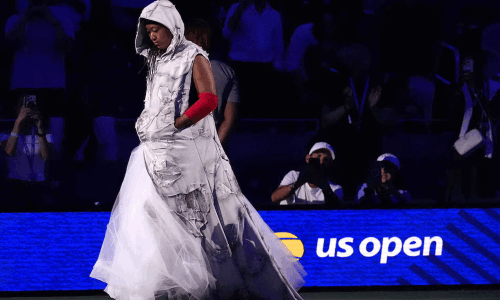 Naomi Osaka brings style and steel for wining start to US Open