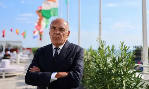 Venice Film Festival turns to politics as Hollywood retreats
