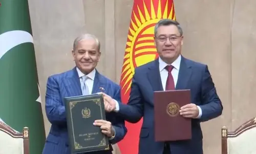 Pakistan, Kyrgyzstan agree to boost trade to USD200m