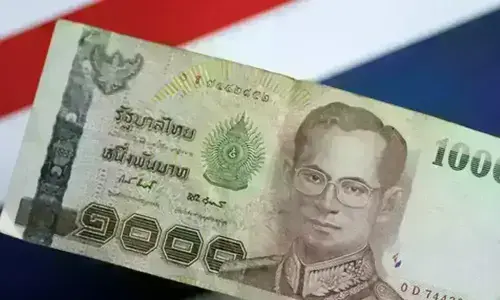 Thai baht/US dollar steady on Friday