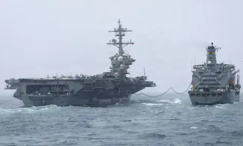 US carrier Abraham Lincoln departs Thailand after respite visit
