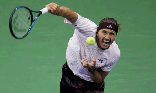 Zverev beats Darderi and the clock to reach US Open quarters