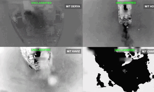 Iran and US hit tankers in biggest wave of attacks on shipping since war began