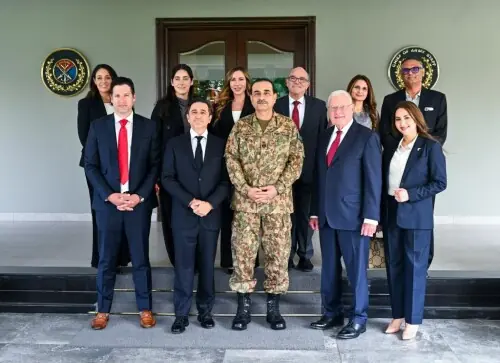 Army chief discusses defence technology cooperation with US firm POWERUS