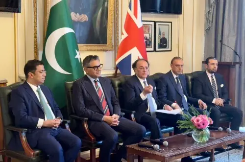 Fiscal consolidation delivering results, says Aurangzeb as govt courts investors in London