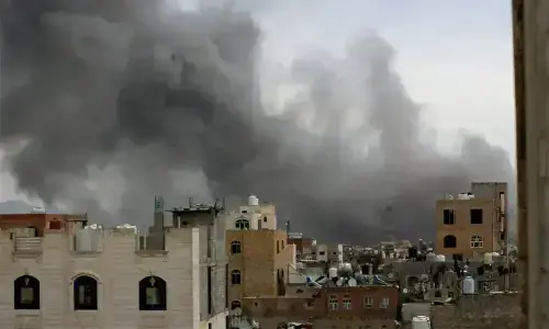 Yemen's Houthis say Saudi strikes killed one, targeted telecom towers