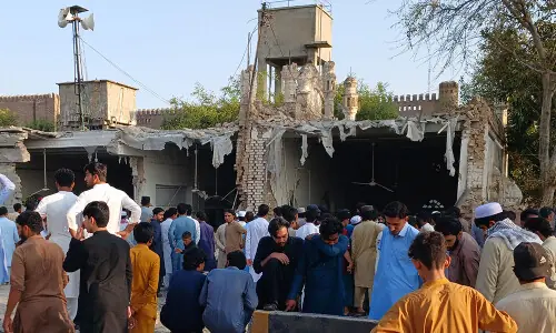 15 cops among 21 martyred in Kohat bomb blast: police