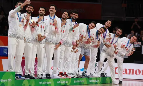Iran 'put hearts on the court' to win Asian Games basketball bronze