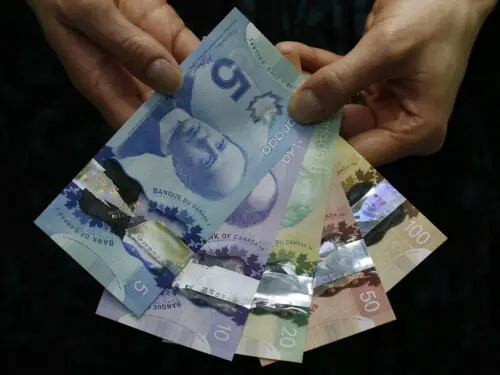 Canadian dollar extends weekly decline
