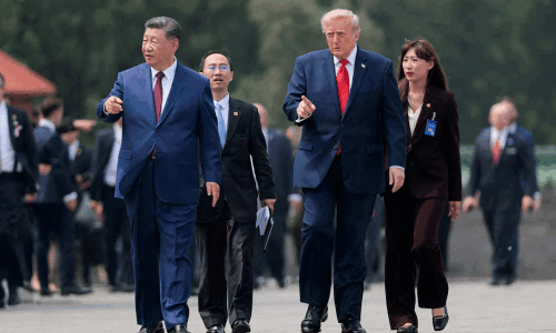 Xi rolls into Trump summit with China's trade engine roaring
