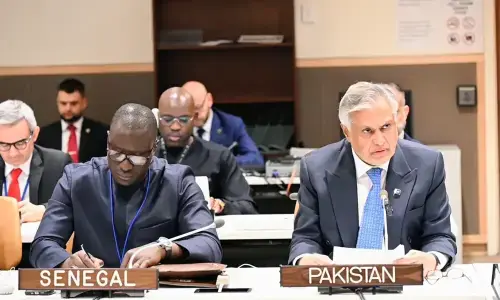 نائب وزیراعظم اسحاق ڈار کا غزہ امن منصوبے پر مکمل عملدرآمد پر زور