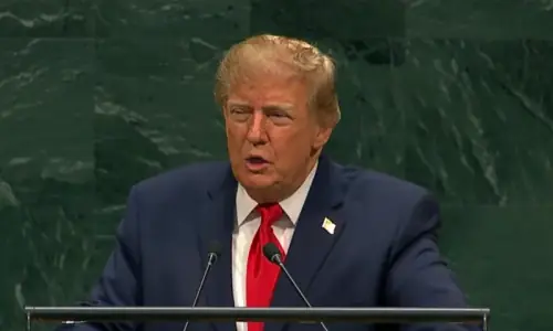 Trump praises PM Shehbaz as &lsquo;terrific man&rsquo; during UNGA speech