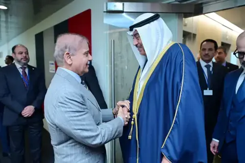 وزیراعظم شہباز شریف اور کویت کے ولی عہد کا مضبوط اقتصادی تعاون پر تبادلہ خیال