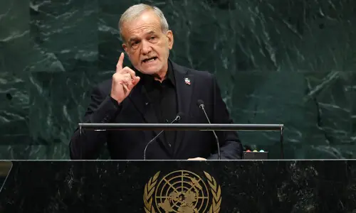 Pezeshkian says Iran won't surrender, after Trump's annihilation threat