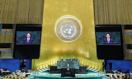 China pushes back against US on Iran and Cuba in UN speech