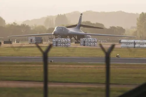 British police arrest five men at US air base in major incident