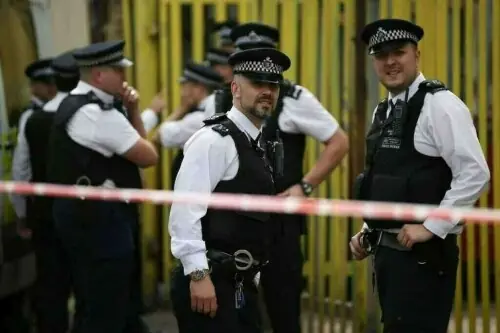 UK police arrest five men at US air base in major incident