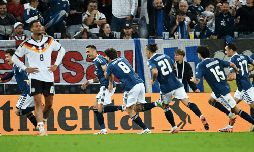 Greece stun Germany 1-0 in losing home debut for Klopp