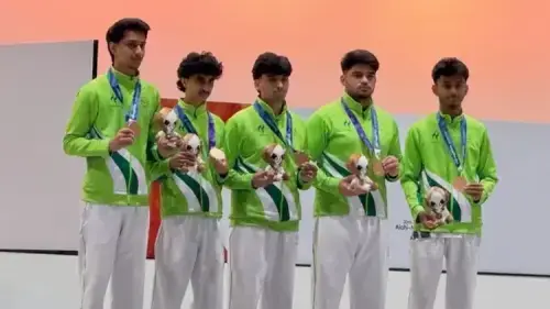 پاکستان نے ایشین گیمز میں ای اسپورٹس کا کانسی کا تمغہ جیت لیا پاکستان نے ایشین گیمز میں ای اسپورٹس کا کانسی کا تمغہ جیت لیا