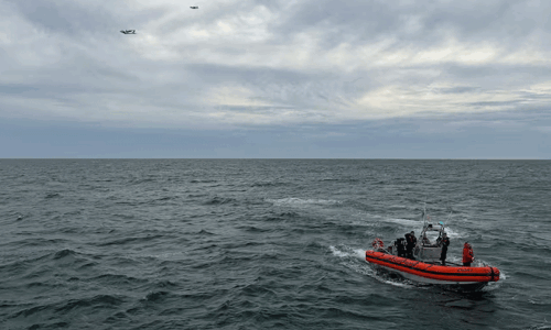 US Coast Guard suspends search for people on crashed medical aircraft