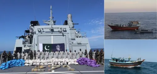 Pakistan Navy seizes narcotics worth $96mn in Arabian Sea operations