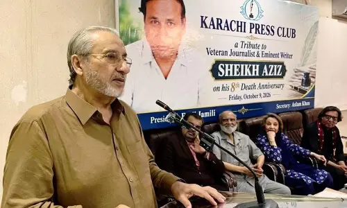 Tribute to Aziz Sheikh &mdash; a mentor, teacher and distinguished journalist