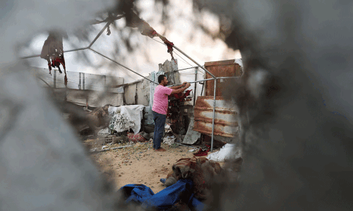 Israeli fire kills two people in Gaza, medics say
