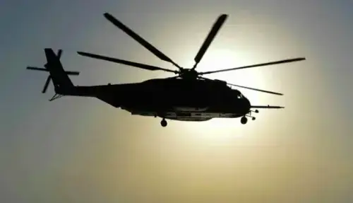 سعودی عرب میں ہیلی کاپٹر گر کر تباہ، عملے کے 2 ارکان ہلاک