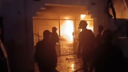 Third-degree emergency declared as fire engulfs Metroville warehouse in Karachi