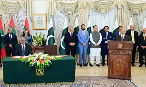 Pakistan, Maldives target $200m bilateral trade in two years