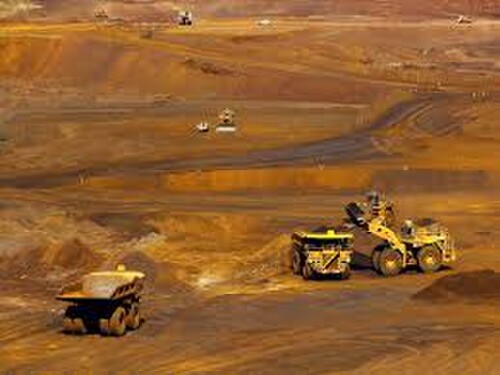 Iron ore futures drop